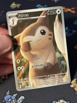 Pokemon Cards Furret 168/159 Illustration Rare Journey Together - (NM) - Image 2
