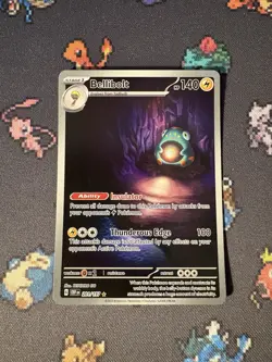Pokemon Cards Bellibolt 201/197 Illustration Rare Obsidian Flames - (NM) #2 - Image 1