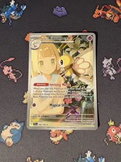 Pokemon Cards Ribombee 164/159 Illustration Rare Journey Together - (NM) - Image 1