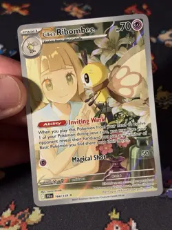 Pokemon Cards Ribombee 164/159 Illustration Rare Journey Together - (NM) - Image 2