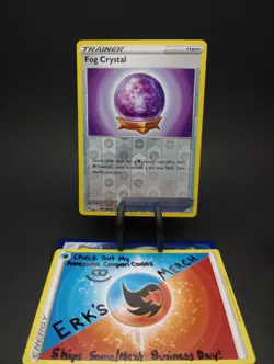Fog Crystal 140/198 Chilling Reign Reverse Holo Uncommon Pokemon Card - Image 1