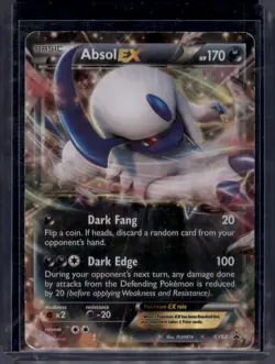 Absol EX XY62 Holo Promo Ultra Rare Pokemon Card NM - Image 1