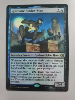 MTG Symbiote Spider-Man Marvel's Spider-Man Foil Rare - Image 1
