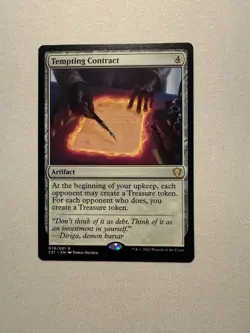 Tempting Contract - MTG Commander 2021 (C21) #78 - Image 1