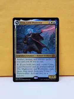 1x FOIL Urza, Lord Protector, NM, The Brothers' War (BRO), Magic Gathering, MtG - Image 1