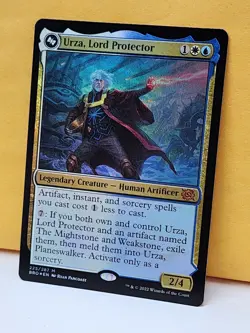 1x FOIL Urza, Lord Protector, NM, The Brothers' War (BRO), Magic Gathering, MtG - Image 2