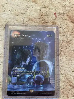 Stay with Me - Rhystic Study (Showcase) Final Fantasy: Through the Ages Regular - Image 1