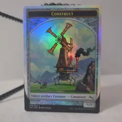 Construct Token Foil MTG Unstable #19 VLP - Image 1