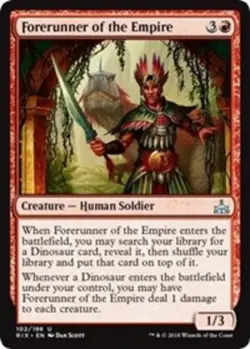 Forerunner of the Empire - Rivals of Ixalan #102/196 MTG Magic The Gathering - Image 1
