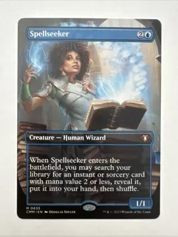 Spellseeker (Borderless) Commander Masters Regular - Image 1