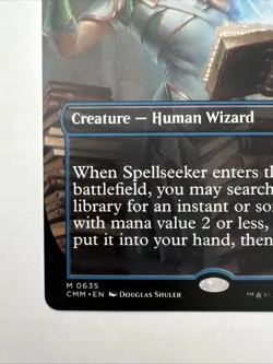 Spellseeker (Borderless) Commander Masters Regular - Image 5