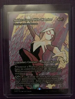 Spider-Gwen, Web-Warrior - Najeela (Borderless) Marvel Eternal-Legal Regular - Image 1