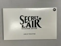 Secret Lair “Look at the Kitties” Sealed MTG MagicCon Philadelphia FOIL 2023 - Image 1