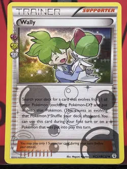 Wally Trainer RC27/RC32 Radiant Collection Pokemon TCG Reverse Holo Uncommon LP - Image 3