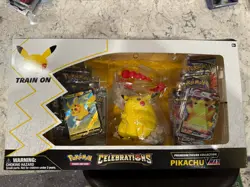 Pokemon Celebrations Premium Figure Collection Pikachu VMAX - Box Small Damaged 820650809408 - Image 1