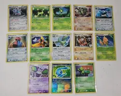Pokemon TCG Lot Of 13 Holo Cards, 12 Holo, 1 Rev Holo 3 Are Stamped ALL DAMAGED - Image 1