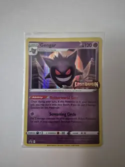 Pokemon Gengar SWSH241 Black Star Promo Lost Origin Prerelease STAMP NM - Image 1