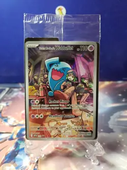 Pokemon TCG Team Rocket's Wobbuffet SVP 203 Destined Rivals Promo SEALED - Image 1