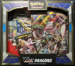 Pokemon TCG Vmax Dragons Premium Collection Sealed Box! See Description! - Image 2
