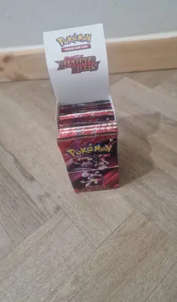 Pokemon TCG Destined Rivals Half Booster Box 18 packs unsealed - Image 2