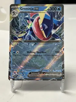 Pokemon TCG 2024 Greninja ex 41/142 S&V Stellar Crown Double Rare MINT - Image 3