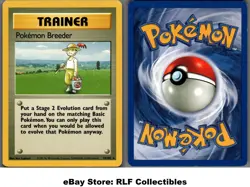 1999 Pokemon, Base Set, #76/102 Pokemon Breeder, Rare (c) - Image 1