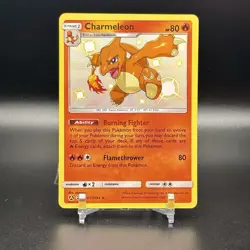 Pokemon TCG Charmeleon SV7/SV94 Hidden Fates Shiny Vault Holo Rare NM - Image 1