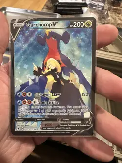 Pokemon Garchomp v TCG TG23/TG30 Swsh10: Astral Radiance Trainer Gallery Holo - Image 1