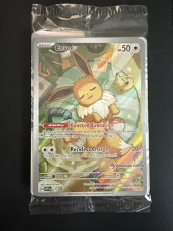Pokemon TCG Eevee 173 Holo Promo Prismatic Evolutions Sealed - Image 1