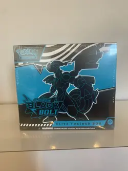 Pokemon TCG Black Bolt ETB Elite Trainer Box New Factory Sealed - Image 1