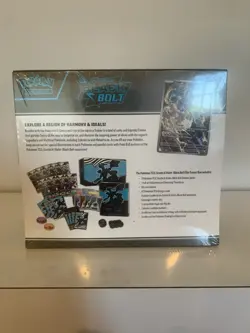 Pokemon TCG Black Bolt ETB Elite Trainer Box New Factory Sealed - Image 3