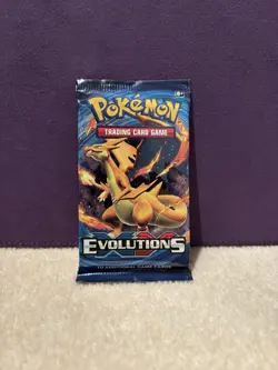 Pokemon TCG XY Evolution Factory Sealed Booster Pack Charizard Artwork HEAVY - Image 2