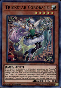 Yu-Gi-Oh! - Trickstar Corobane - SAST-EN095 - Ultra Rare- Unlimited - NM/M - NEW - Image 1