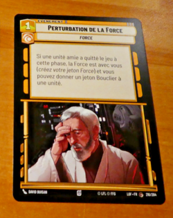 STAR WARS UNLIMITED CARD GAME TCG CARTE 216/264 LOF FR MINT - Image 1