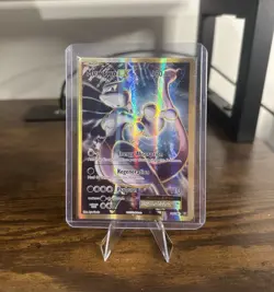 Mewtwo Ex 103/108 Full Art Ultra Rare Holo 2016 XY Evolutions Pokemon Card - Image 1