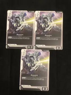 1 x Gundam Card Game Zowort ST01-009 C (3 available) - Image 1