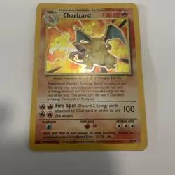 Pokemon TCG Charizard 1999-2000 Base Set Holo Rare Card 4/102 - Image 3