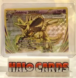 PACK FRESH Pokemon Card TCG - Nidoking BREAK 46/108 Ultra Rare XY Evolutions G - Image 1