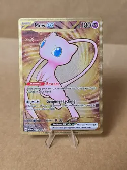 Mew ex 205/165 Metal Scarlet Violet 151 Pokemon Trading Card Game - Image 2