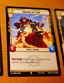 STAR WARS UNLIMITED CARD GAME TCG CARTE 214/264 LOF FR MINT - Image 1