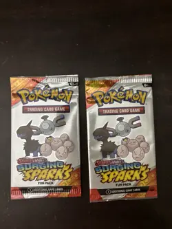 Surging Sparks Fun Pack Lot Of 2 Pokemon Trading Card Game - Image 1