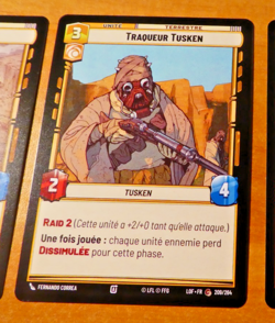 STAR WARS UNLIMITED CARD GAME TCG CARTE 209/264 LOF FR MINT - Image 1