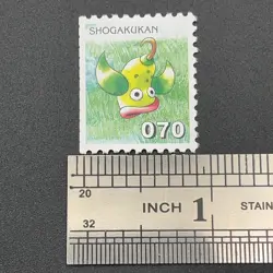 Weepinbell Pokemon Stamp Card Shogakukan Nintendo Japanese TCG Vintage S316-37 - Image 2
