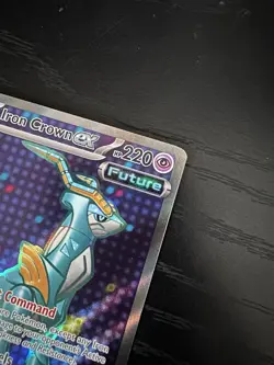 Pokemon Iron Crown EX Full Art Ultra Rare Holo Card 191/162SV05: Temporal Forces - Image 3