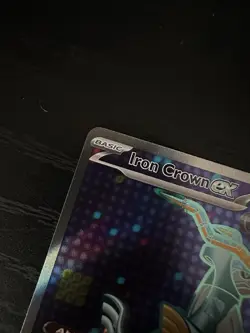 Pokemon Iron Crown EX Full Art Ultra Rare Holo Card 191/162SV05: Temporal Forces - Image 4