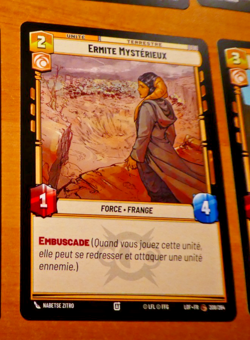 STAR WARS UNLIMITED CARD GAME TCG CARTE 208/264 LOF FR MINT - Image 1