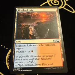 MTG Highland Lake Core Set 2019 (M19) Common Magic Card #252/280 Unplayed - Image 1