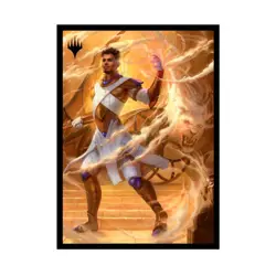 Ultra Pro Official MtG Aetherdrift Sleeves Basri, Tomorrow's Champion (10 New - Image 1