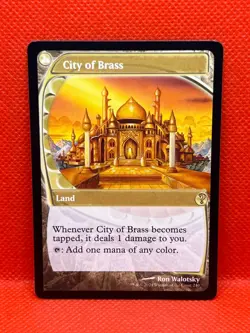MTG City of Brass(Future Sight) Mystery Booster 2 Regular - Image 1