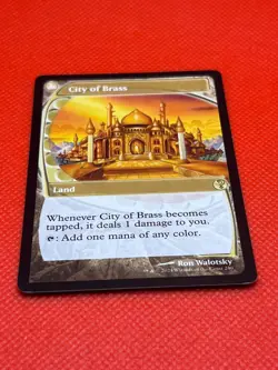 MTG City of Brass(Future Sight) Mystery Booster 2 Regular - Image 2